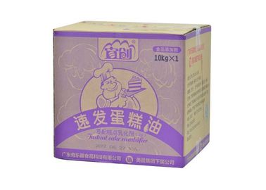 HALAL รับรอง SP เค้กเจล เอ็มลูเซียเตอร์ สารเสริมอาหาร สีน้ําตาล ถึงสีเหลือง